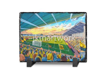 Pirelli Stadium Fine Art Slate Presentation - Burton Albion FC